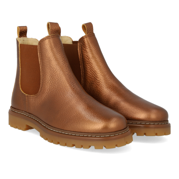chelsea boot on track sole bronze shine co