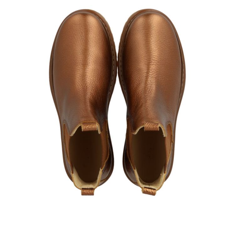 chelsea boot on track sole bronze shine co