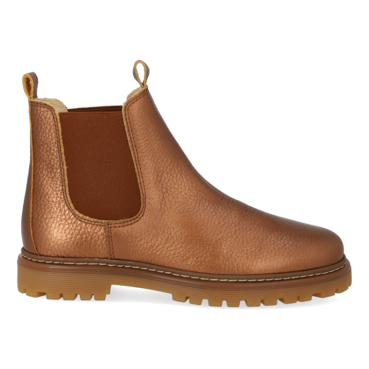 chelsea boot on track sole bronze shine co