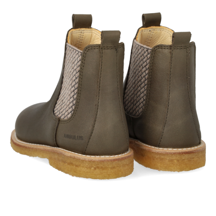 classic Chelsea boot forrest check e