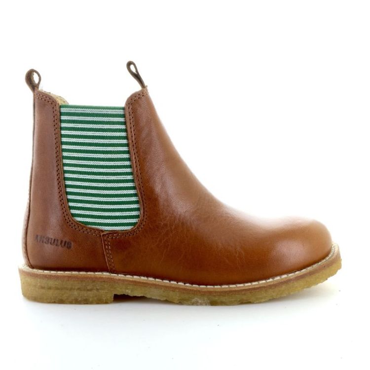 classic Chelsea boot cognac stripe