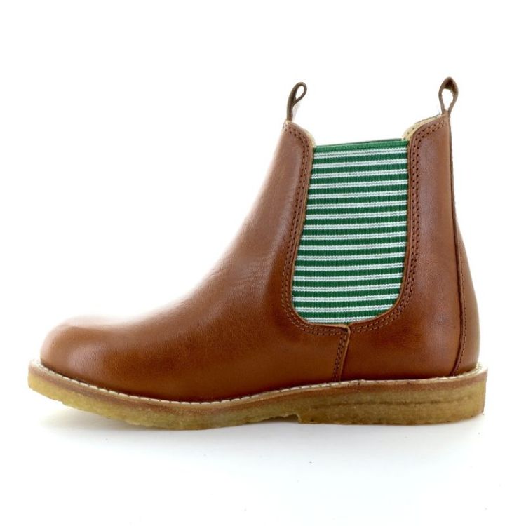 classic Chelsea boot cognac stripe