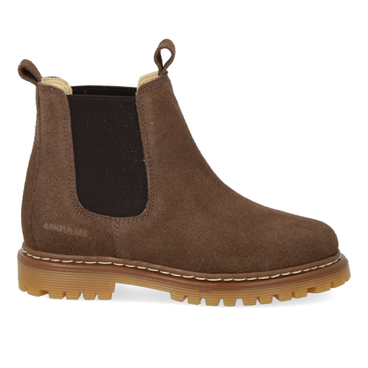 chunky chelsea boot dark taupe brow