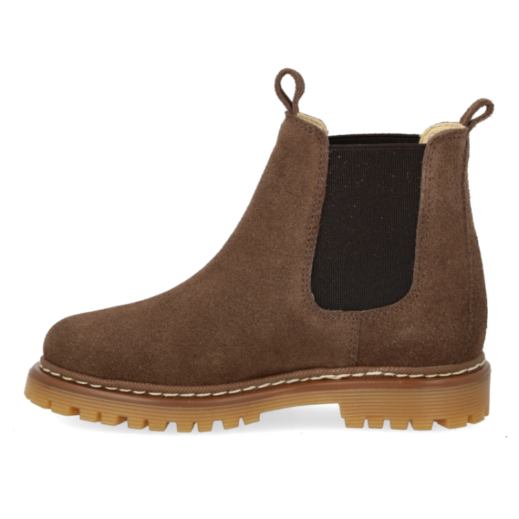 chunky chelsea boot dark taupe brow