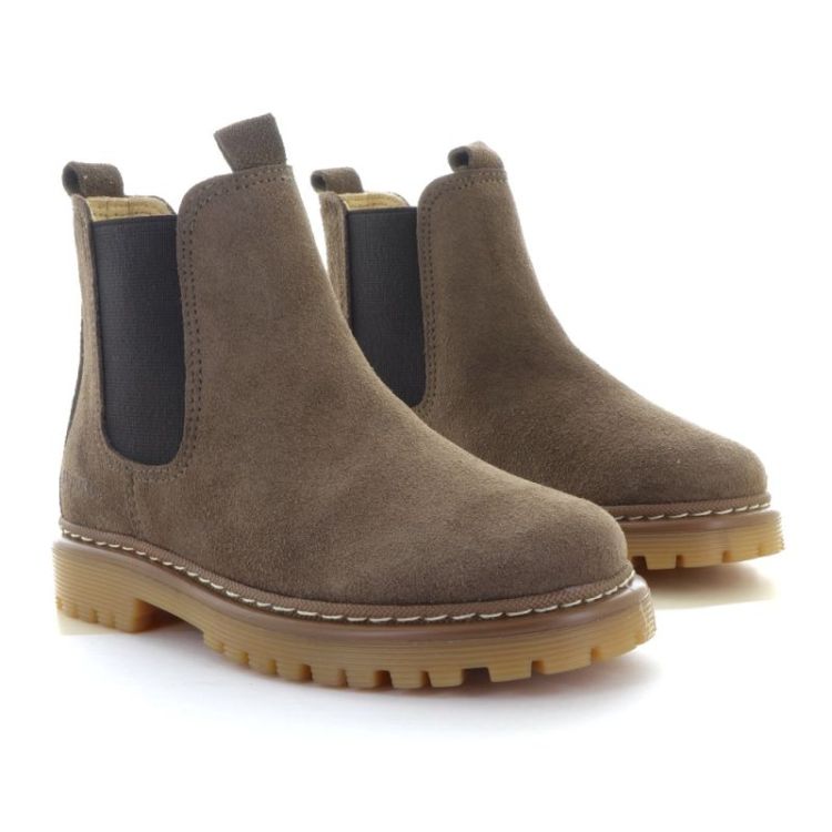 chunky chelsea boot dark taupe brow