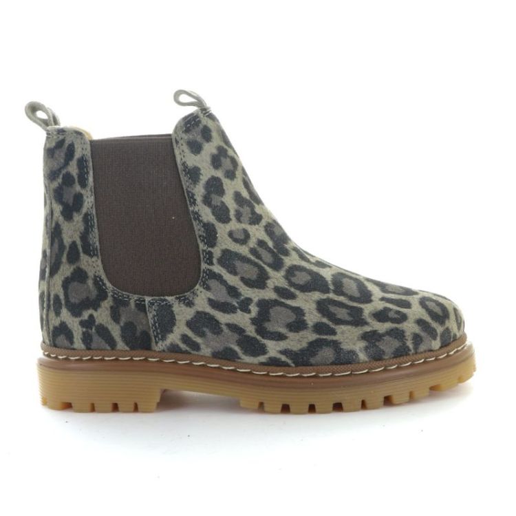 chunky chelsea boot beige leo brown