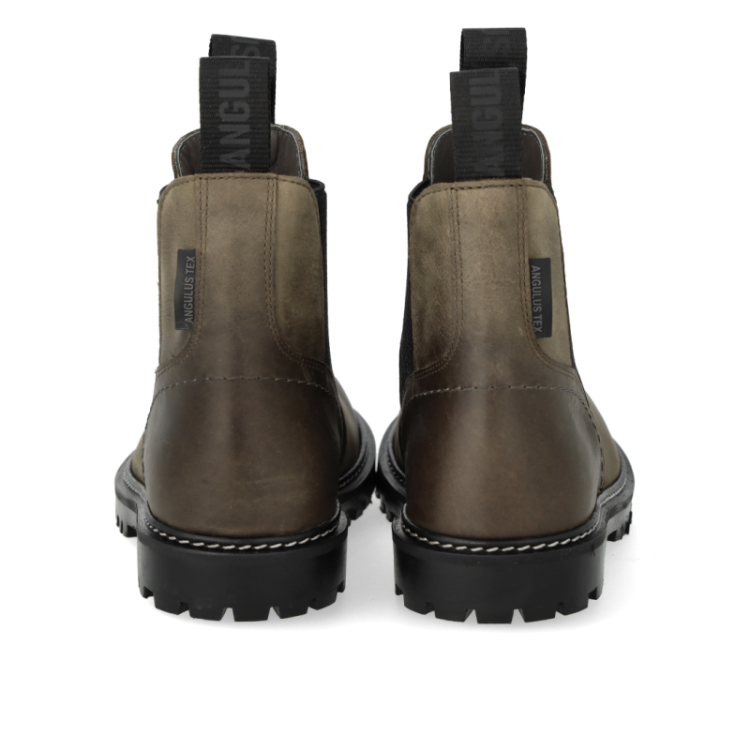 chelsea boot with tex dark olive blac