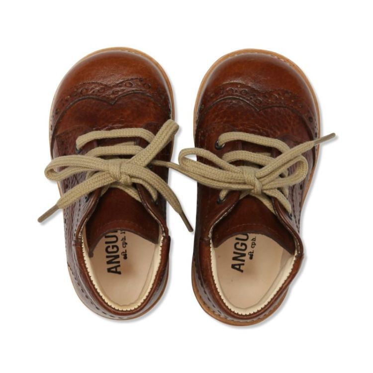 classic lace-up shoe w brouges cognac 