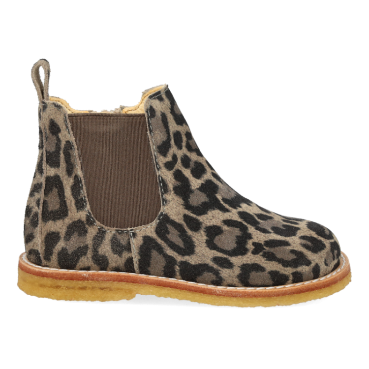 classic chelsea boot beige leo brown