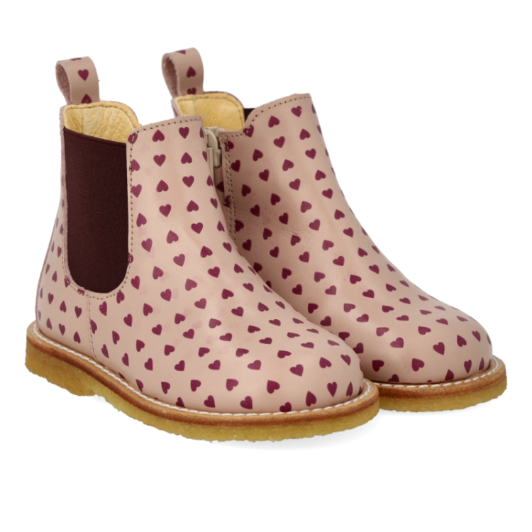 classic chelsea boot rose hearts bor