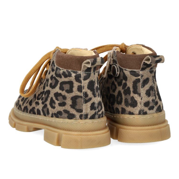 mit-cut sneaker beige leo taupe