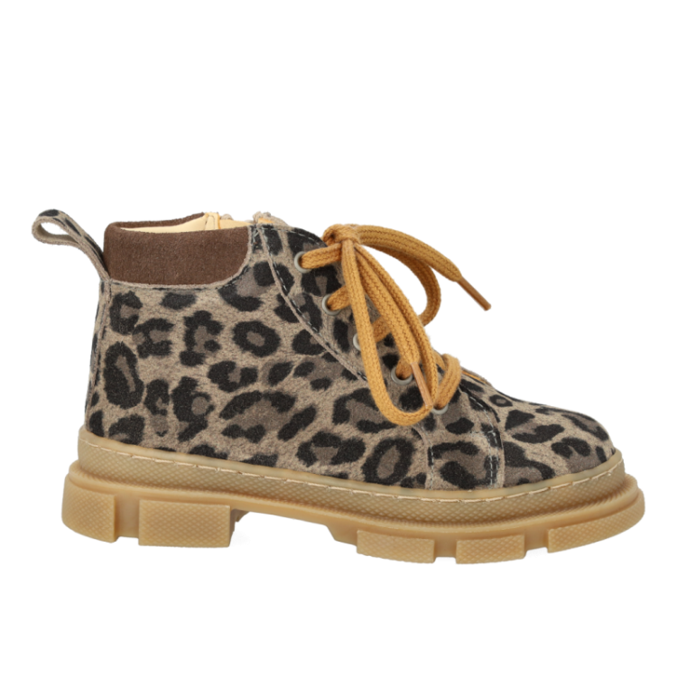 mit-cut sneaker beige leo taupe
