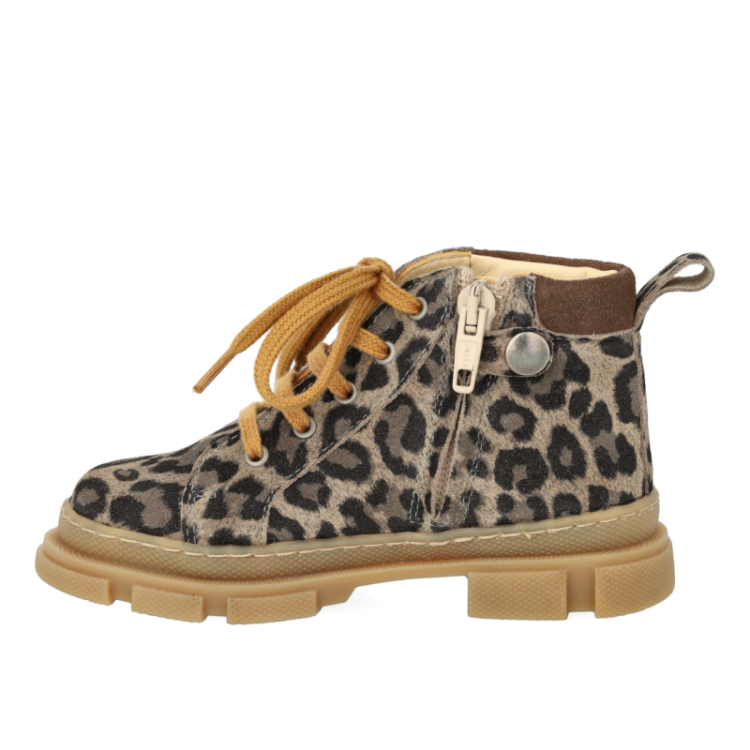 mit-cut sneaker beige leo taupe