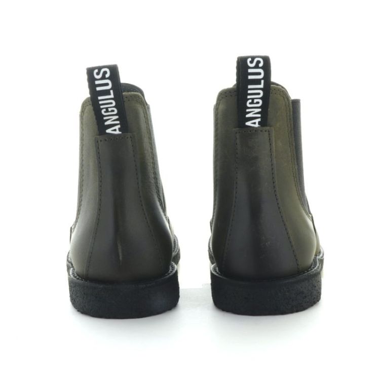 chelsea boot with logo tape dark olive 