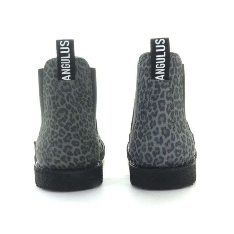 chelsea boot with logo tape grey leopard