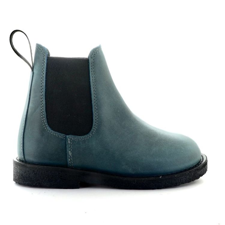 chelsea boot with logo tape deep teal