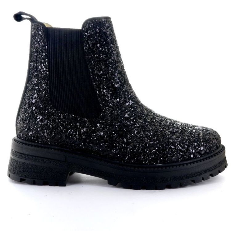 Glitter chelsea on track sole glitter black