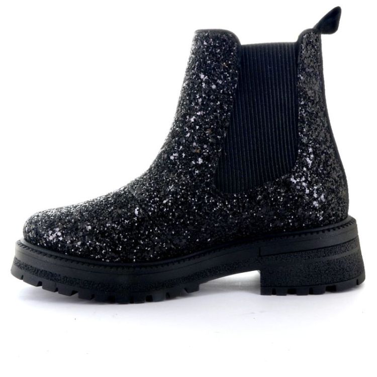 Glitter chelsea on track sole glitter black