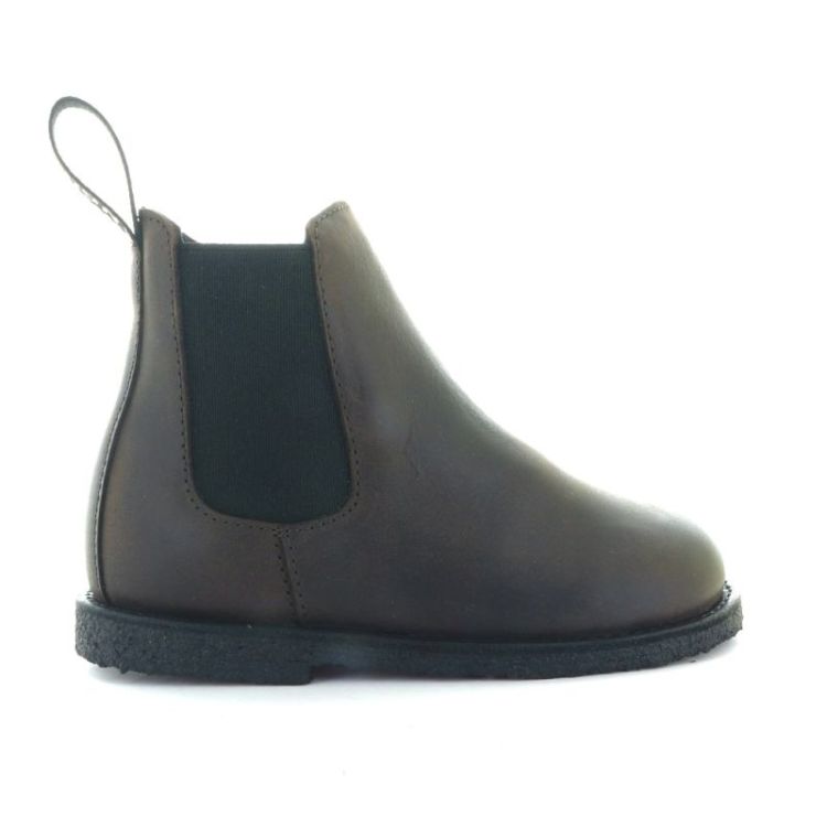 chelsea boot with logo tape black