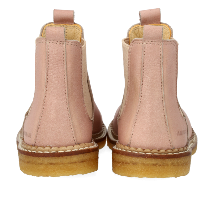 chelsea boot with heart rosebud berry