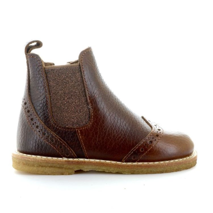 starter chelsea boot w broque cognac 