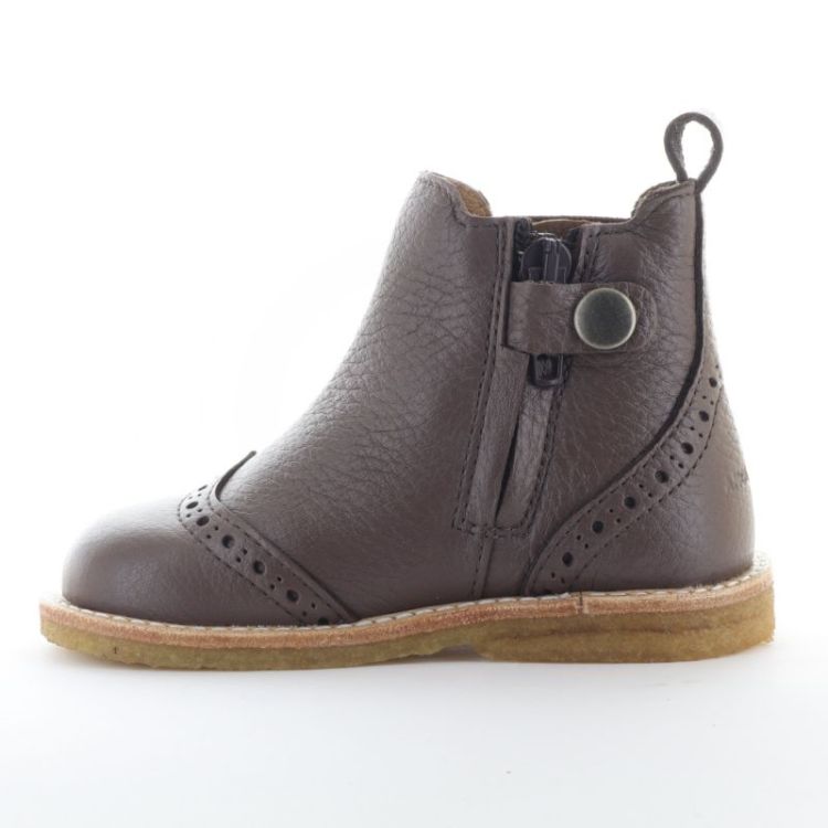 starter chelsea boot w broque dark taupe brow