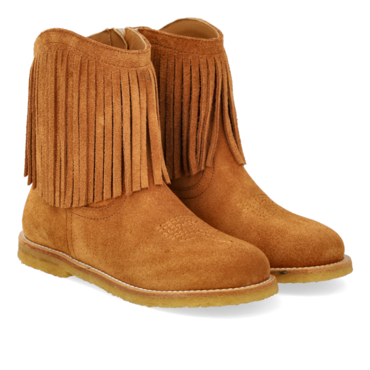boot with fringes cognax