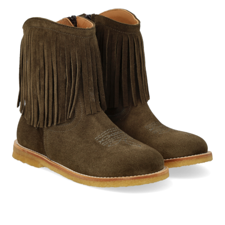 boot with fringes forrest