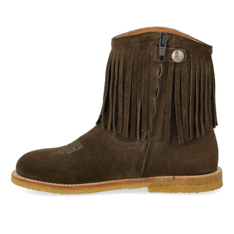boot with fringes forrest