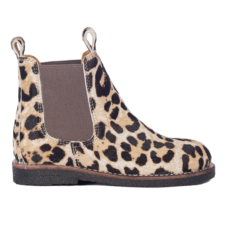 chelsea boot beige leo pony