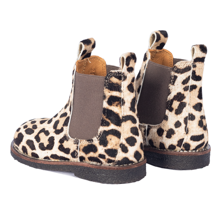 chelsea boot beige leo pony