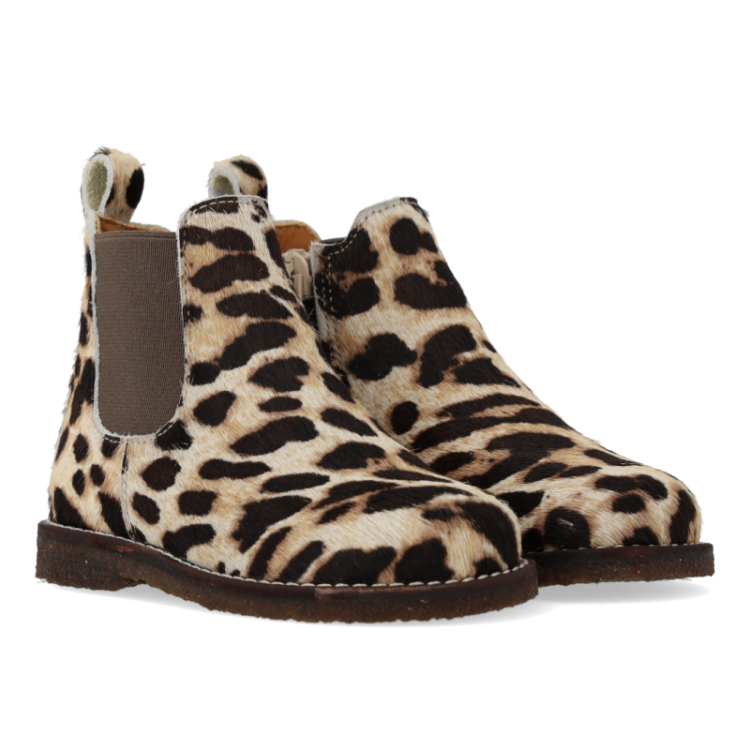 chelsea boot beige leo pony