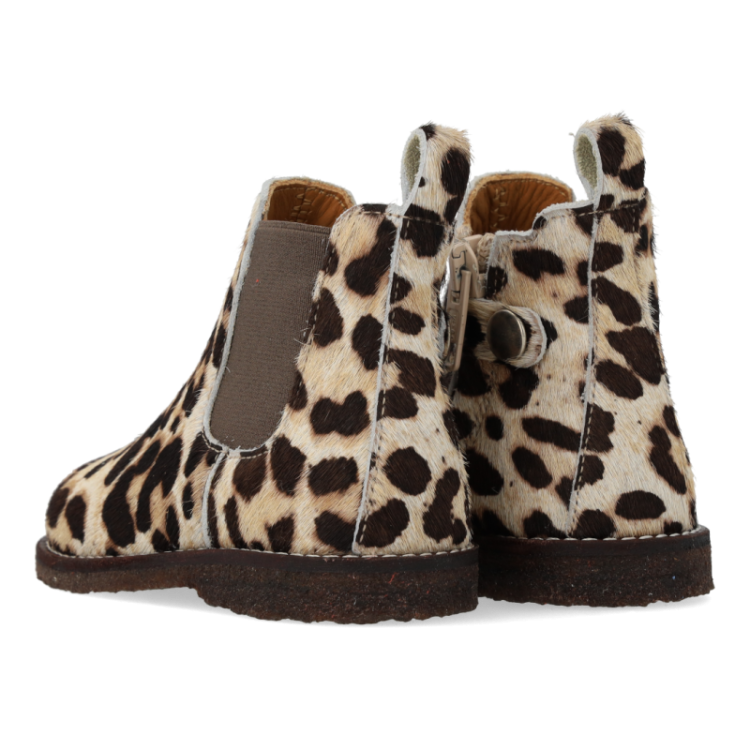 chelsea boot beige leo pony