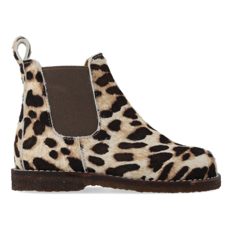chelsea boot beige leo pony