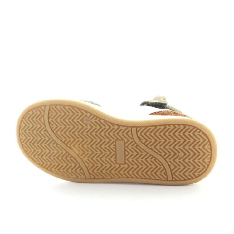 mid sneaker bianco salvia
