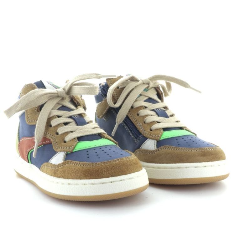 mid sneaker denim