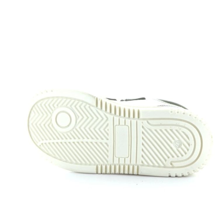 mid sneaker bianco cuoio