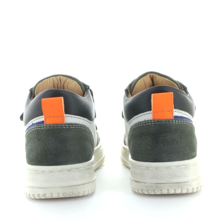 mid sneaker bianco verde