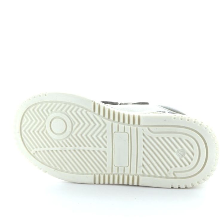 mid sneaker bianco blu