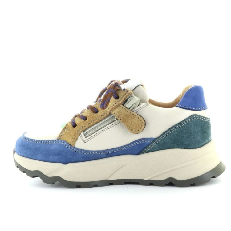 chunky sneaker latte denim