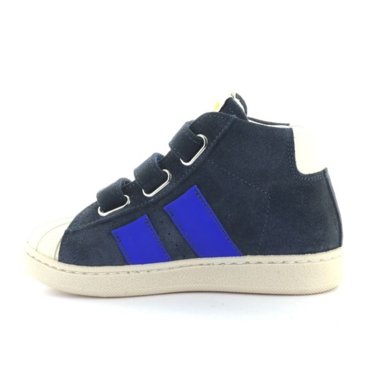 mid sneaker indaco fluo