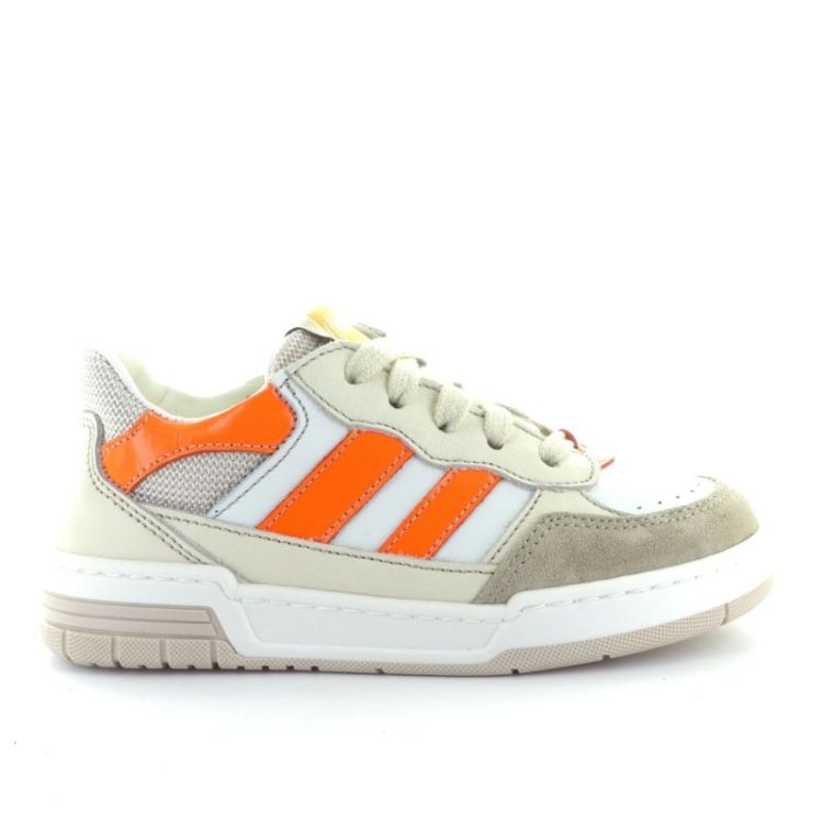 lage sneaker orange