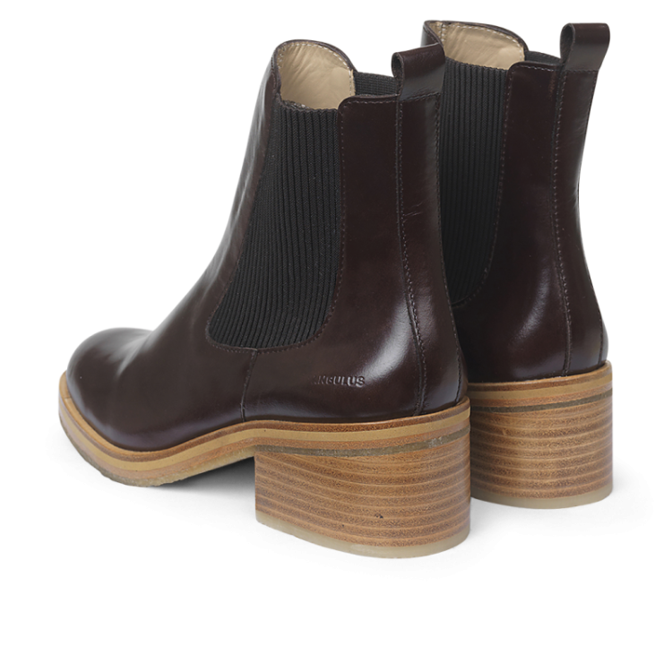 enkellaars dark brown