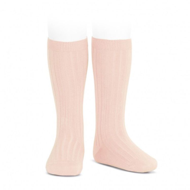 basic rib knee high socks 674 nude