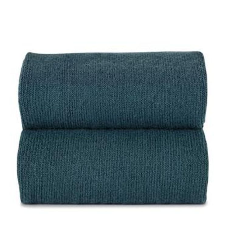basic rib short socks 424 petrol