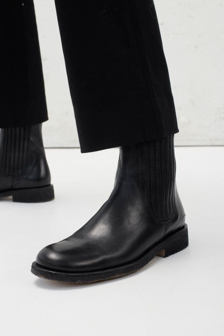 chelsea boot with elastic 0317 black