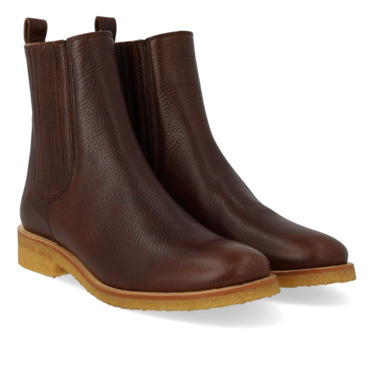 chelsea boot with elastic 0253 dark brown