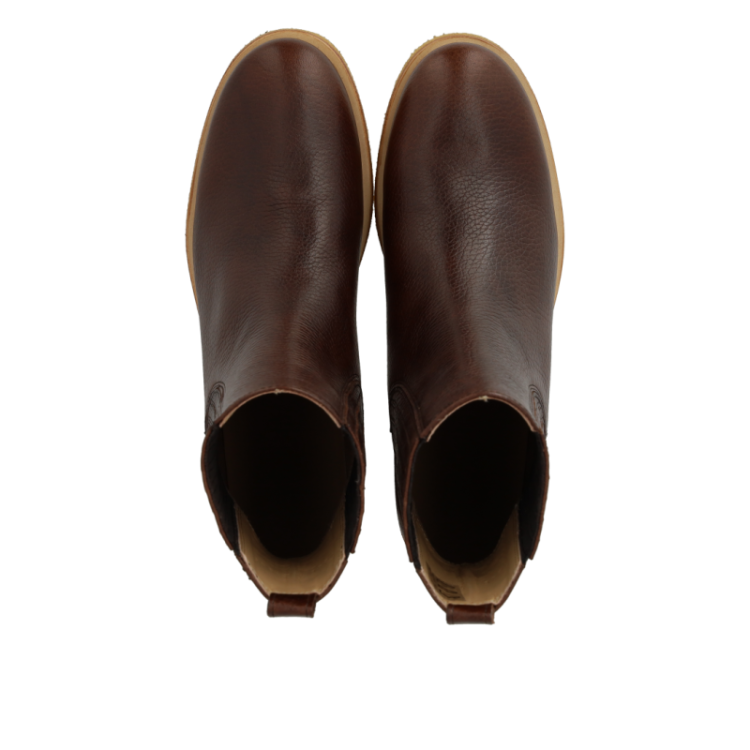 chelsea boot with elastic 0253 dark brown