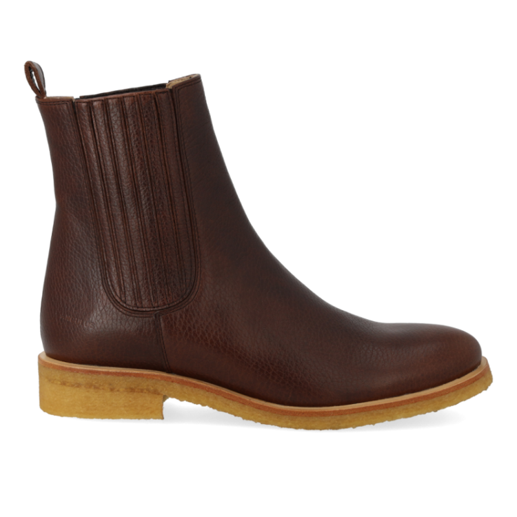 chelsea boot with elastic 0253 dark brown