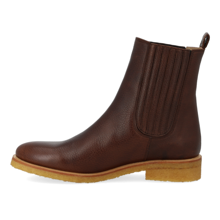 chelsea boot with elastic 0253 dark brown